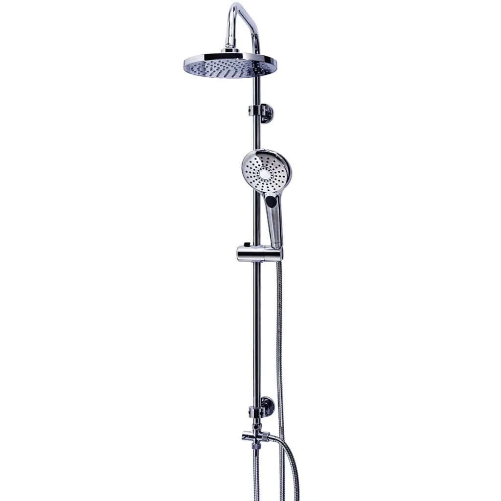 Knight Ridder Rain Duschset mit Massageshaufen Bahamas Chrom 91440