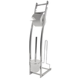 Ridder Ridder Toilettenpinsel 3-in-1 Fabio Glossy Chrom - afbeelding 2