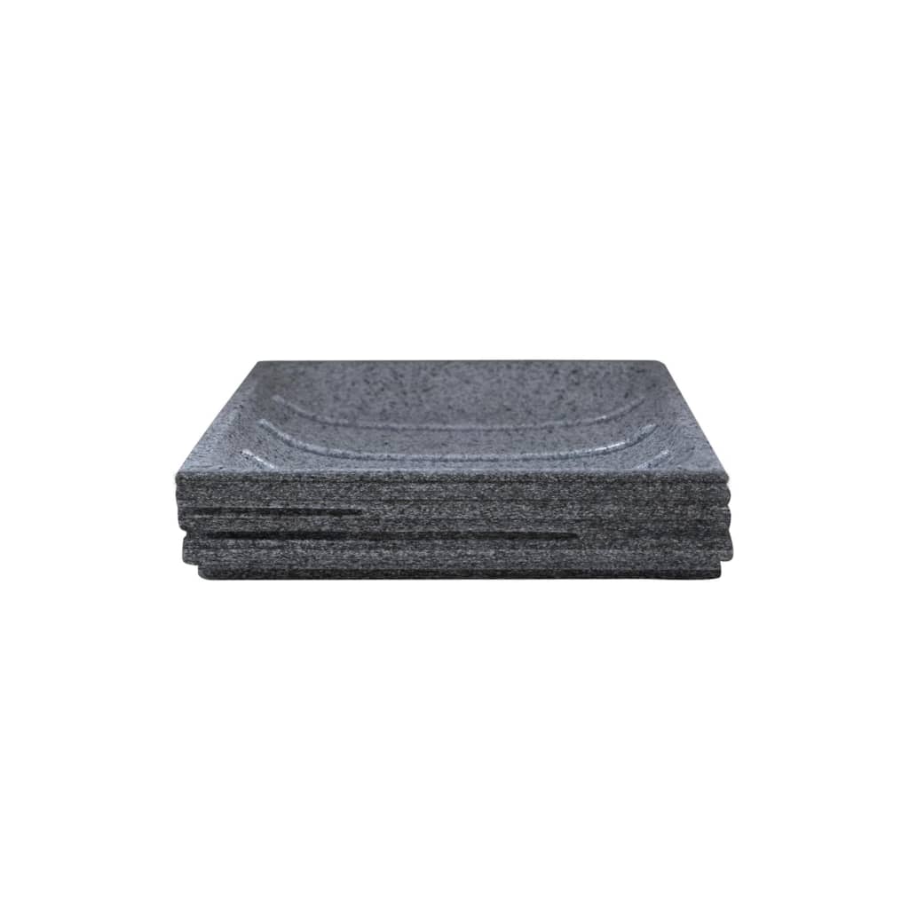 Ritterritter -Seifenschale Brick -Anthrazit
