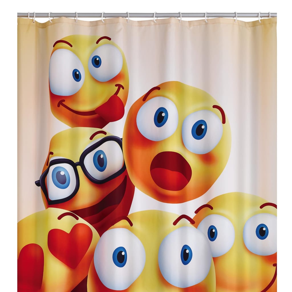 Ridder Ridder Duschvorhang Lächeln 180x200 cm