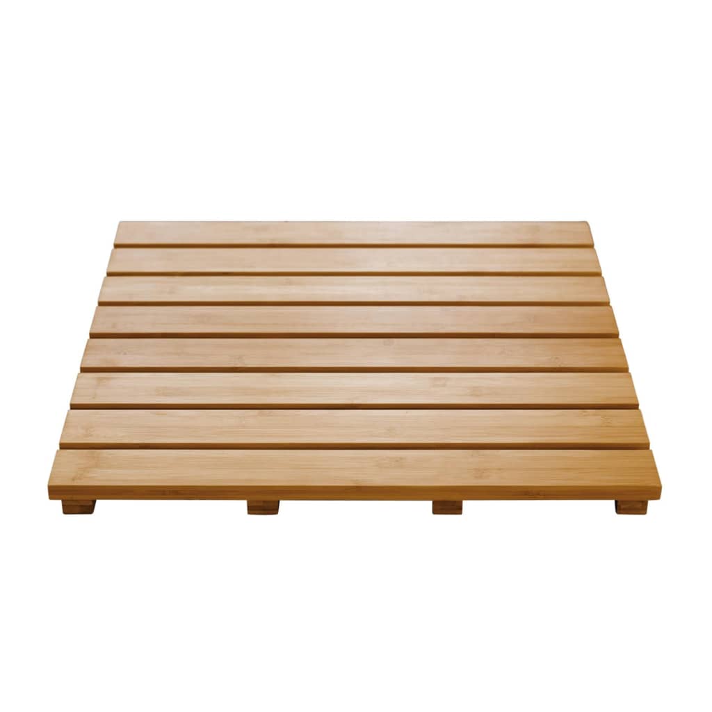 Ridder Ridder Badezimmer Matte Gitter Natur 52x52 cm Holz