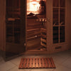 Ridder Ridder Badezimmer Matte Gitter Natur 52x52 cm Holz