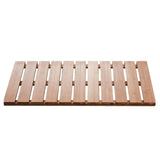 Ridder Ridder Badezimmer Matte Gitter Natur 72x38 cm Holz - afbeelding 1