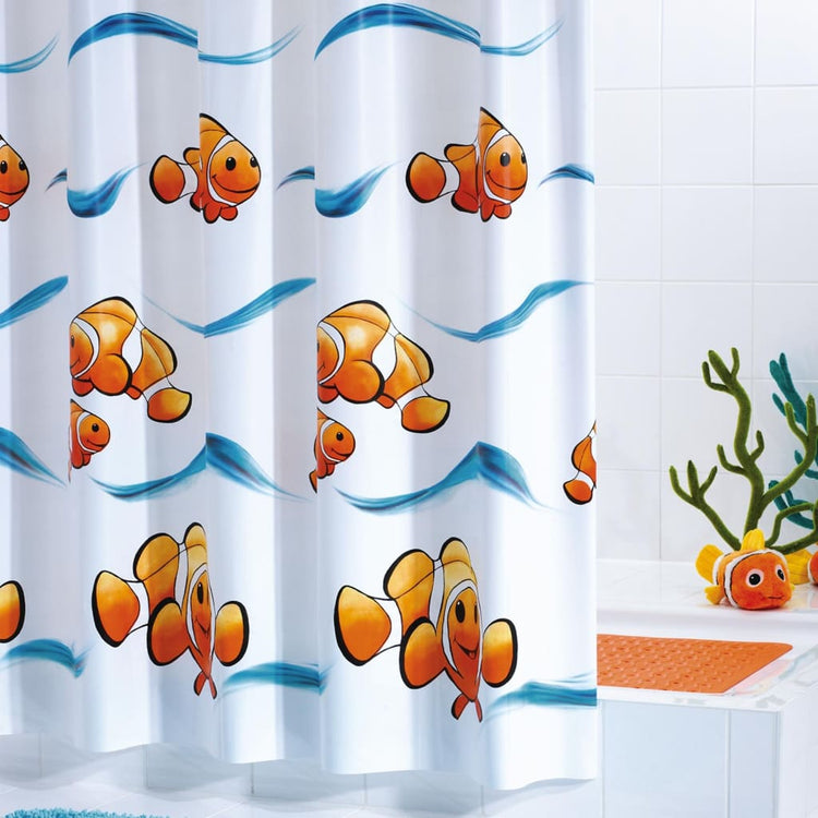 Ridder Ridder Duschvorhang Clown 180x200 cm Vinyl