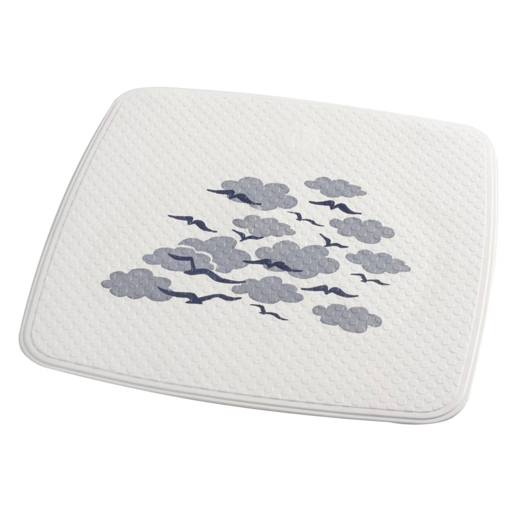 Ridder Ridder Duschmatte Helgoland 54x54 cm weiß und blau