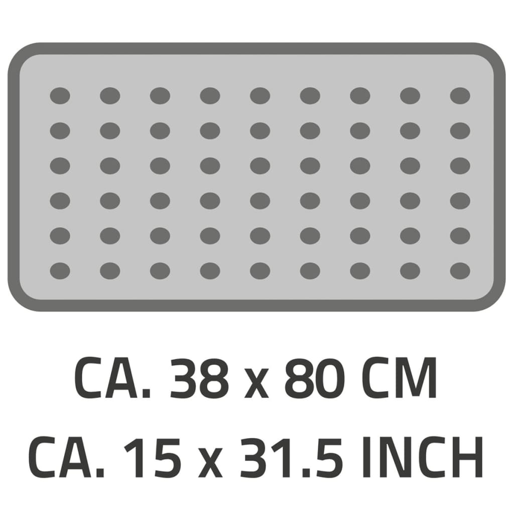 Ridder Ridder Bathhmat Anti-Slip Playa 80x38 cm Weiß 68301
