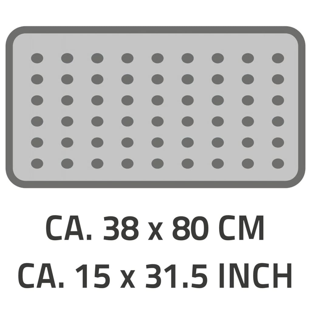 Ridder Ridder Badhmat Anti-Slip Playa 80x38 cm Black 68310