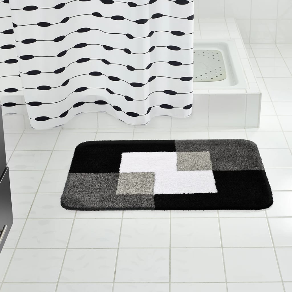 Ridder Ridder Badezimmer Mattenmünzen 60x90 cm Grau 7103307