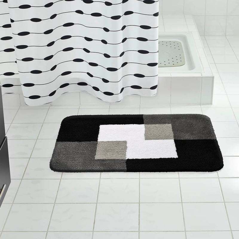 Ridder Ridder Badezimmer Mattenmünzen 60x90 cm Grau 7103307