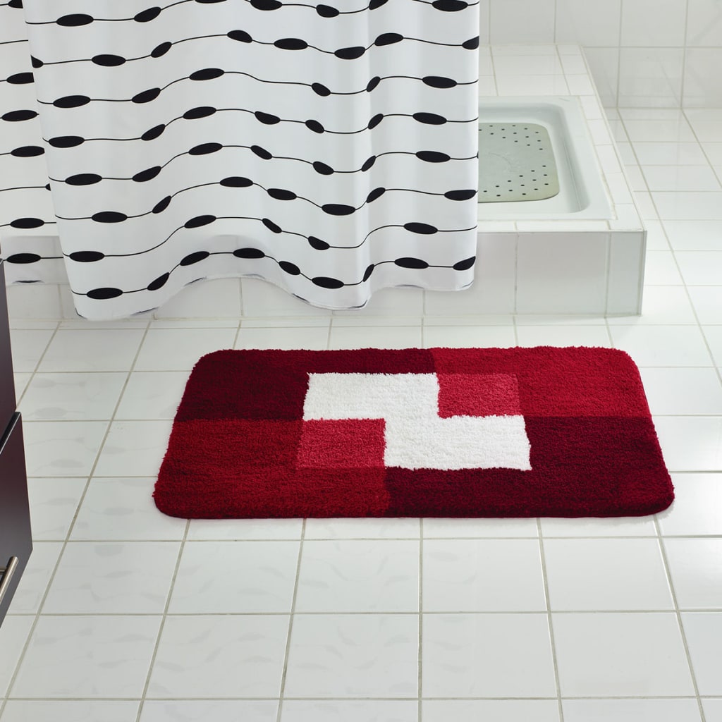 Ridder Ridder Badezimmer Mattenmünzen 60x90 cm Rot 7103306