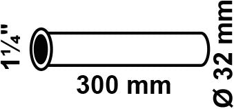 Kirchhoff Tauchrohr, 1 1 4 x 300 x 32 mm, für Siphon - 98848318