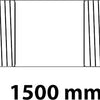 Kirchhoff Schmiedeeisen-Rohrnippel, verzinkt, 3 4 x 1500 mm, (23) - 989824255