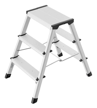 Hailo Hailo 4443-701 D60 Standardline-Treppenladder falten 2x3 Schritte