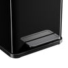 Hailo Hailo 0622-260 Öko Duo plus M Pedal Bin 2x 9l Silber Schwarz