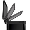 Hailo Hailo Pedal Bin Oko Duo Plus Größe L 17+9 L Schwarz 0630-260