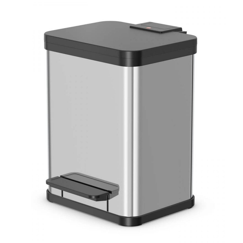 Hailo Hailo 0619-200 Öko Plus M Pedal Eimer 17l Edelstahl