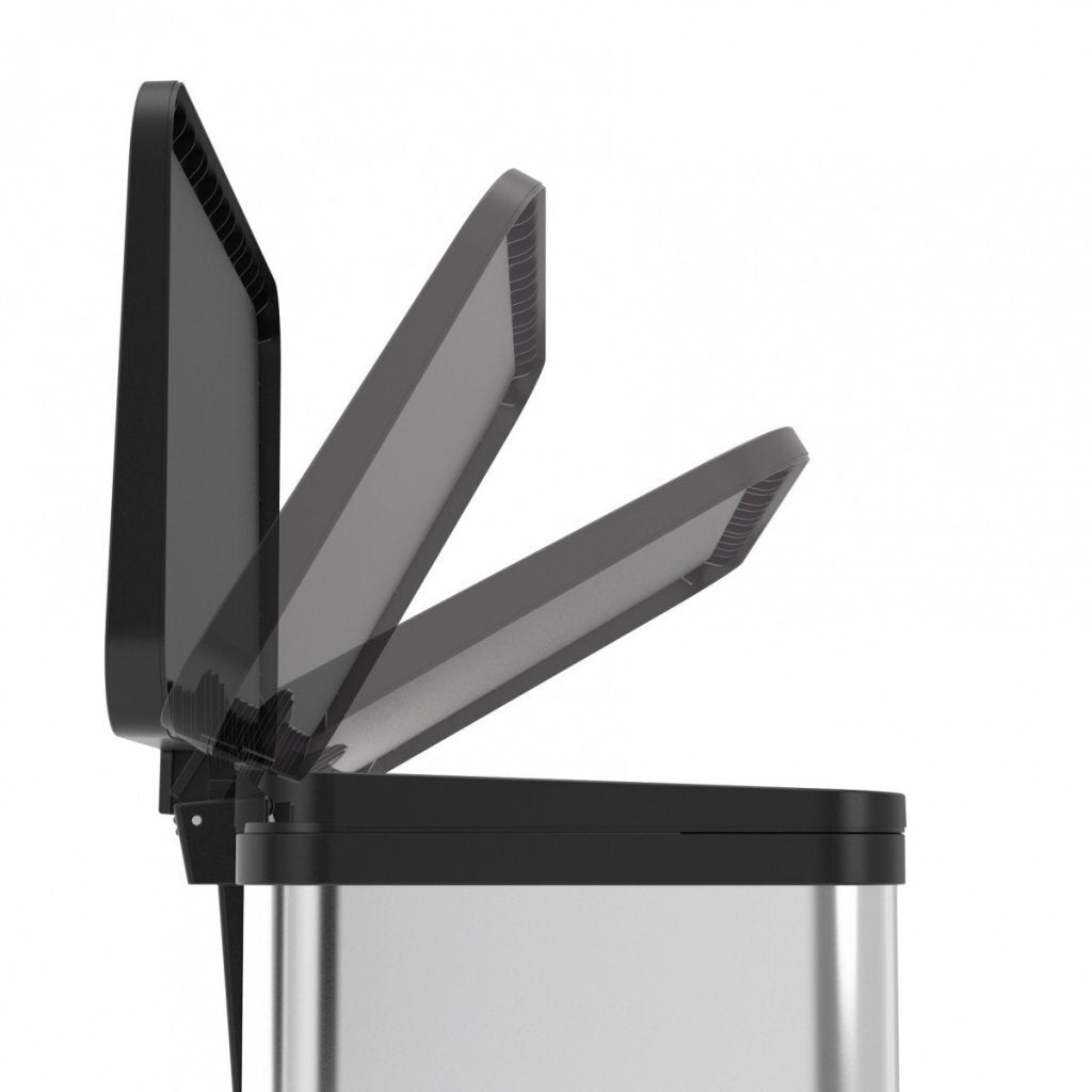 Hailo Hailo 0619-200 Öko Plus M Pedal Eimer 17l Edelstahl