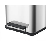 Hailo Hailo 0619-200 Öko Plus M Pedal Eimer 17l Edelstahl - afbeelding 4