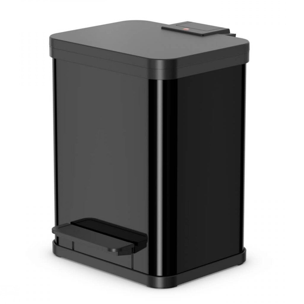 Hailo Hailo 0619-260 Öko Plus M Pedal Bin 17l Schwarz