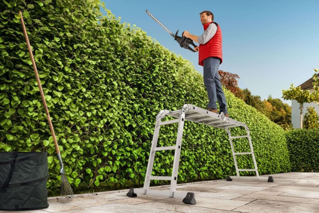 Hailo Hailo 7412-037 M60 Universal Aluminium Leiter 4x3m
