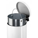 Hailo Hailo 0522-010 fester L-Pedaleimer 18L Edelstahl - afbeelding 2