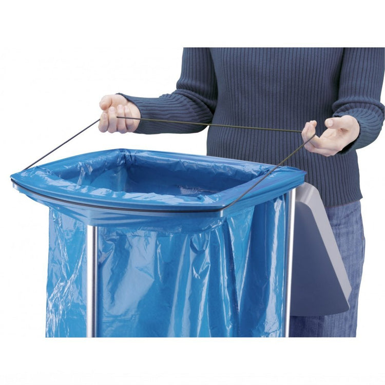 Hailo Hailo 0912-110 Profilin MSS XXXL Abfall-Taschenhalter 120L Grau