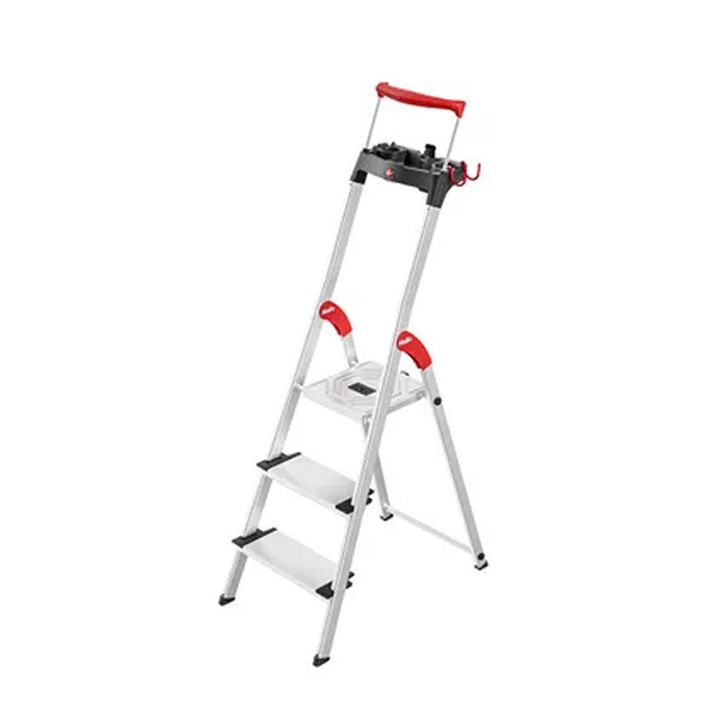 Hailo Hailo 8050-315 L95 Aluminium Haushaltstreppe 3 Stufen
