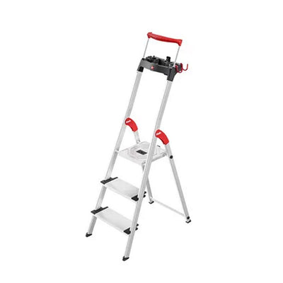 Hailo Hailo 8050-315 L95 Aluminium Haushaltstreppe 3 Stufen