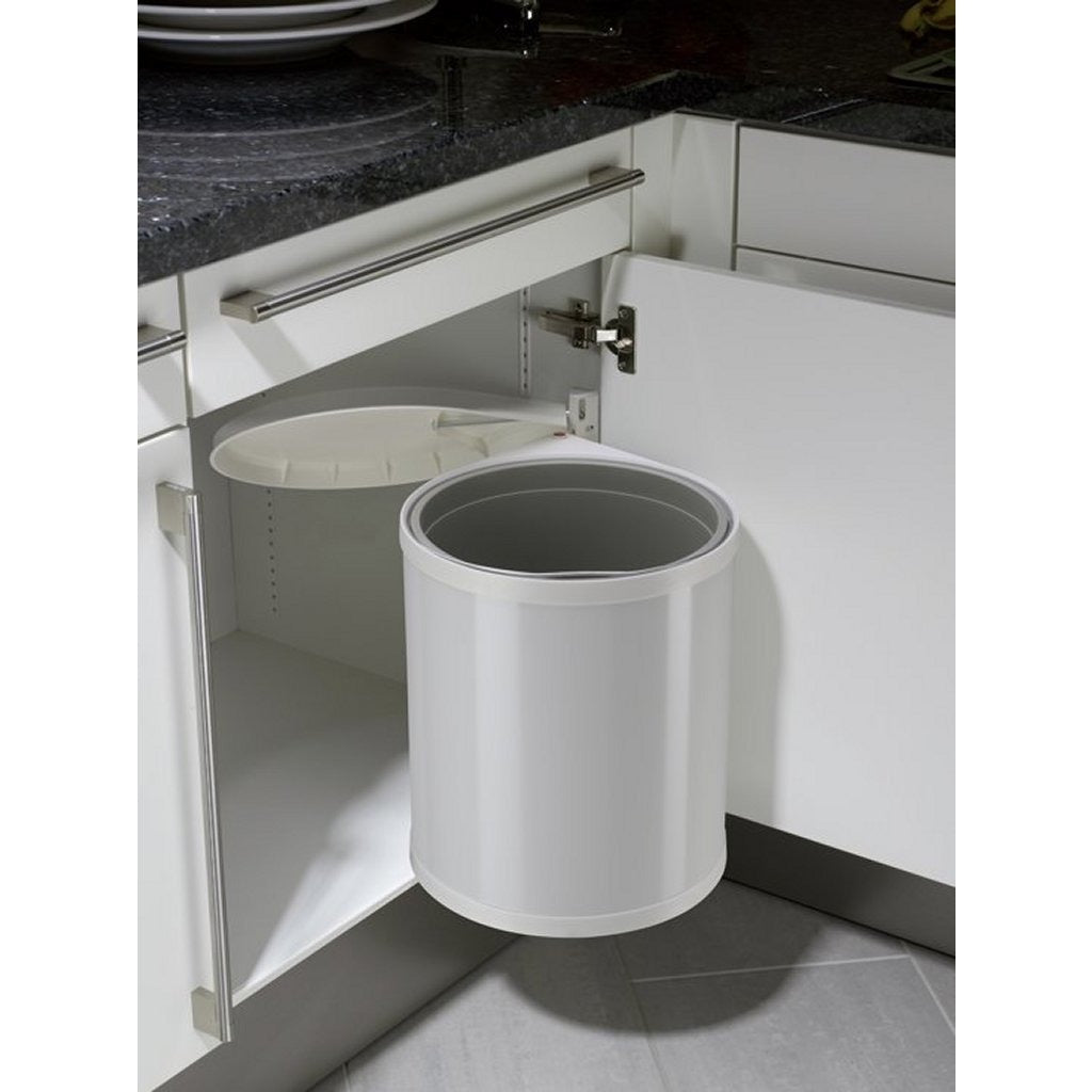 Hailo Hailo eingebaute Abfallbehälter Compact Box Größe M 15 l Weiß 3555-001