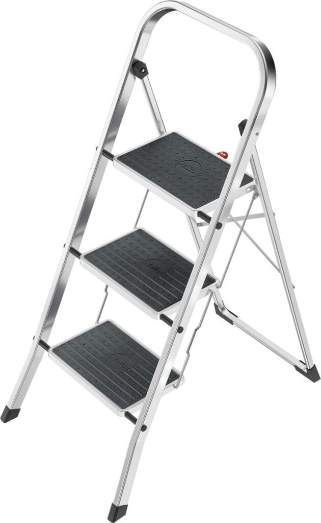 Hailo Hailo 4393-801 K60 Standardlinienfaltbare Treppe 3 Schritte