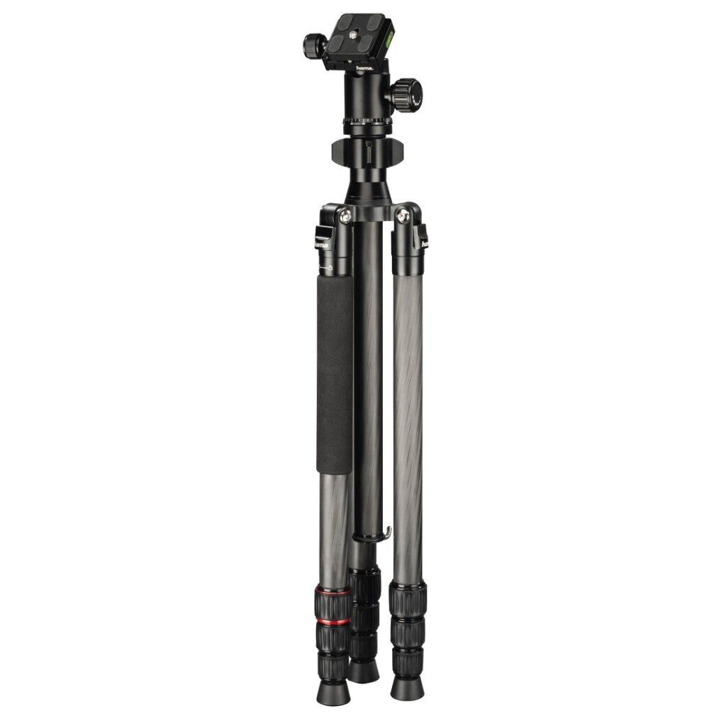 Hama Statief Ramble Duo Carbon 160 Ball mit Smartphone -Halter