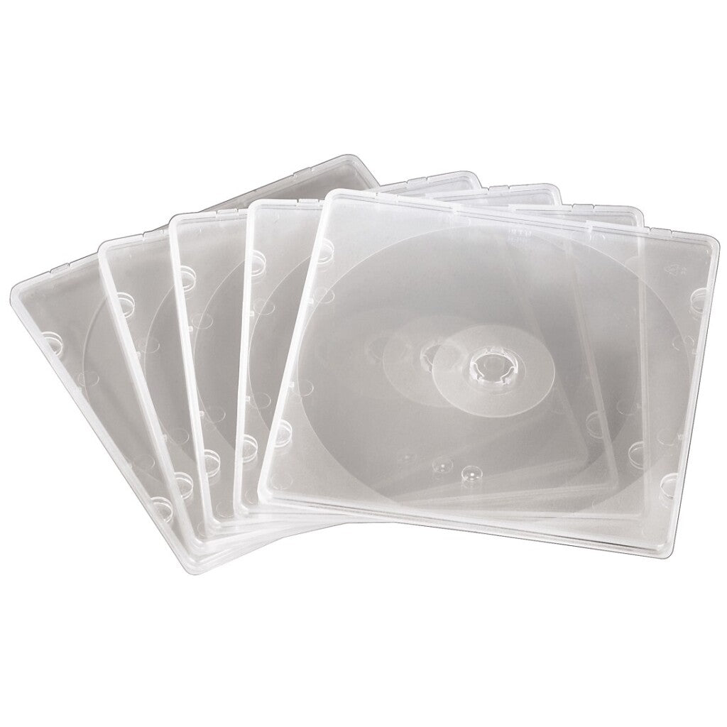 Hama CD Slim Box PP 20-Pack transparent