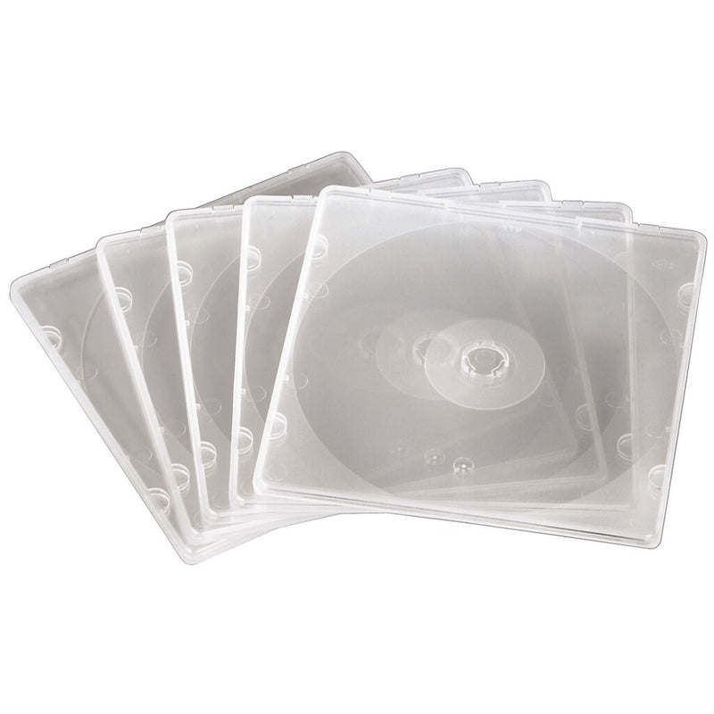 Hama CD Slim Box PP 20-Pack transparent