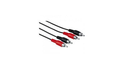 Hama -Kabel 2x 2RCA -Stecker 1,2 m