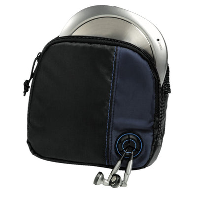 Hama CD-Player-Tasche + 3CDs schwarz blau