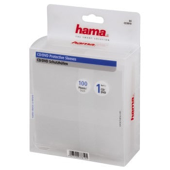Hama CD -DVD -Fälle 100 Pak transparent