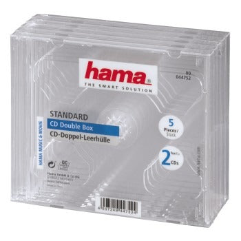 Hama CD -Doppelbox -Transpirant 5 Anzug
