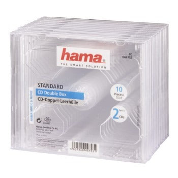 Hama CD -Doppel -Box -Transpirant 10 Anzug