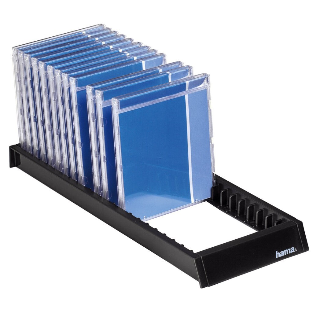 Hama Flipper -Rack für 22 CD #039; S schwarz