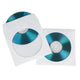 Hama CD -Ärmel Papier weiß 25 Stück