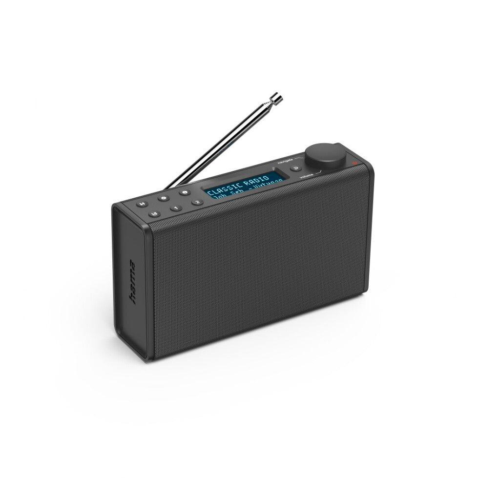 Hama Digital Radio DR7USB FM DAB DAB+ funktioniert an Batterien