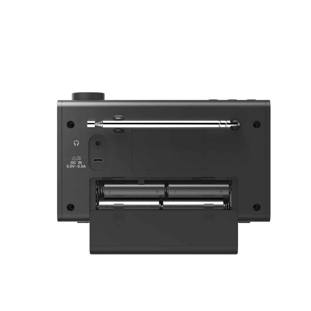 Hama Digital Radio DR7USB FM DAB DAB+ funktioniert an Batterien