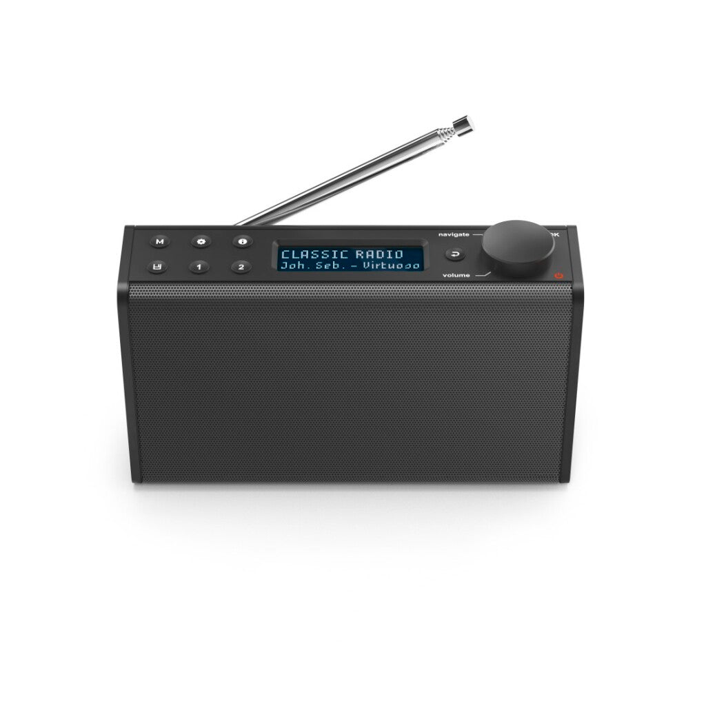 Hama Digital Radio DR7USB FM DAB DAB+ funktioniert an Batterien
