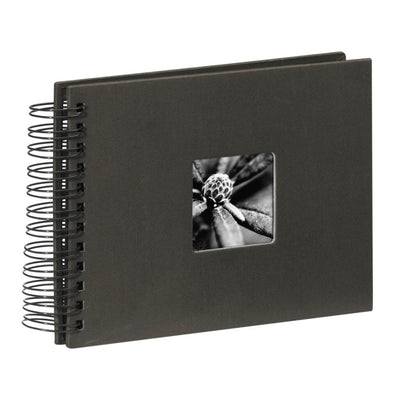 Hama Spiralalbum Fine Art 24 x 17 cm 50 schwarze Seiten #039;s schwarz
