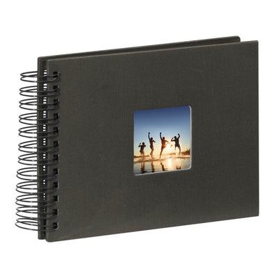 Hama Spiralalbum Fine Art 24 x 17 cm 50 schwarze Seiten #039;s schwarz