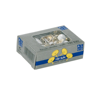 Alco Alco Al-151-10 Punases Sun 9,5mm Messing Box A 100 Stück Weiß