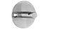 Alco Alco Al-2847 Wall Garderobe Silver 1 Haken inkl