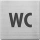 ALCO ALCO AL-450-5 ICON Edelstahl 90x90x1mm WC-