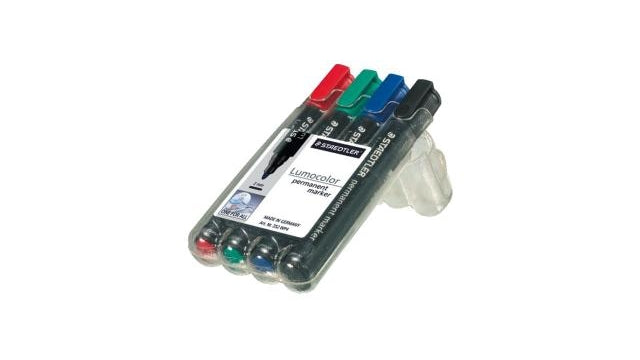 Staedtler -Set von 4 permanenten Marker -Markern