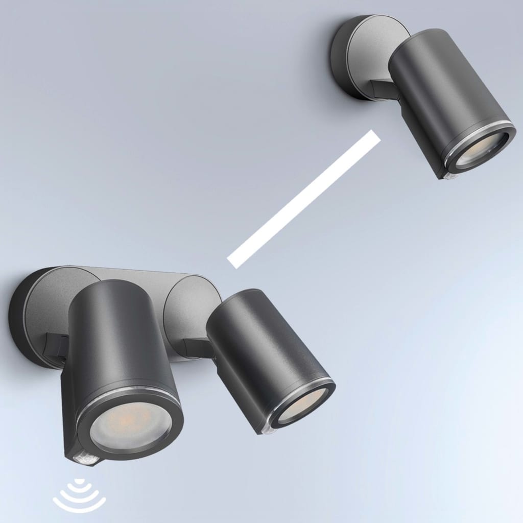 Steinel Steinel Tuinpotlight mit Sensor Spot Duo Sensor Schwarz